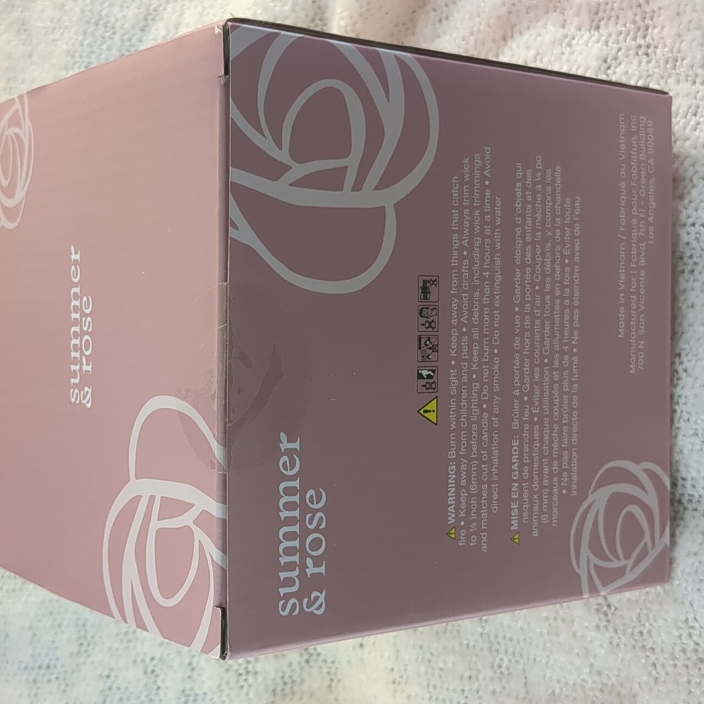 Summer & Rose Pumpkin Bliss Soy Blend Candle, 269g/9.5oz(4"x3"x3.5") - Picture 4 of 16